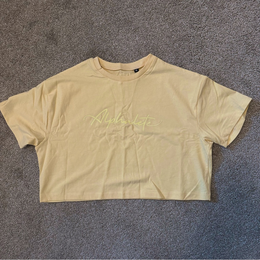 Alphalete Essential Crop - Summer Sun